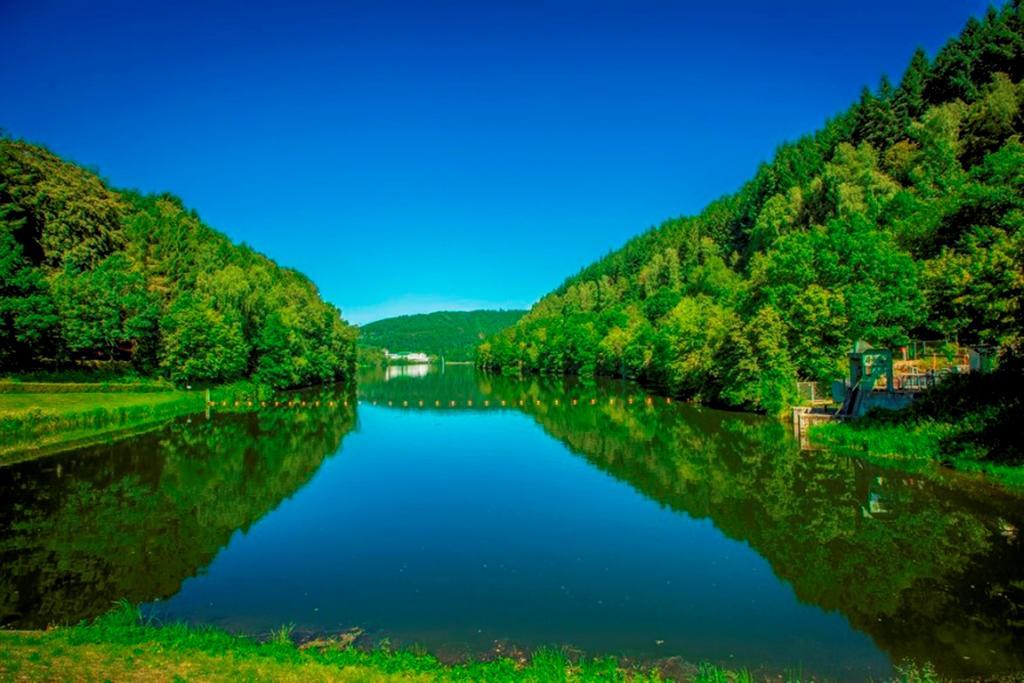 Feriendomizil Haus Am See Biersdorf Exteriér fotografie